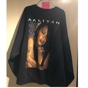Aaliyah oversized pullover sweater